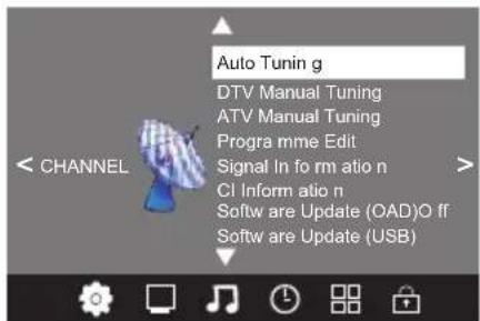 HAIER LET32C500 - 1.CHANNEL MENU - 1