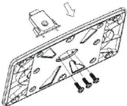 HAIER LET32C500 - Instructions pour l'assemblage du support - 1