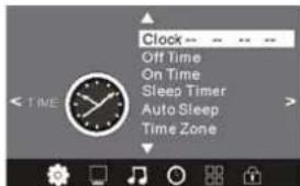 HAIER LET32C600 - TIME MENU (Menu Temps) - 1
