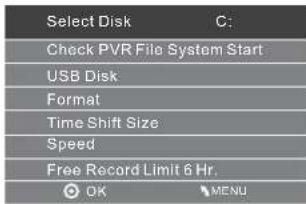 HAIER LET32C600 - OPTION MENU - 2