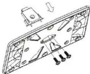 HAIER LET32C600 - Instructions pour l'assemblage du support - 1