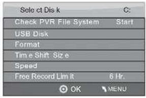 HAIER LET32C600 - Prepare to record the program - 2