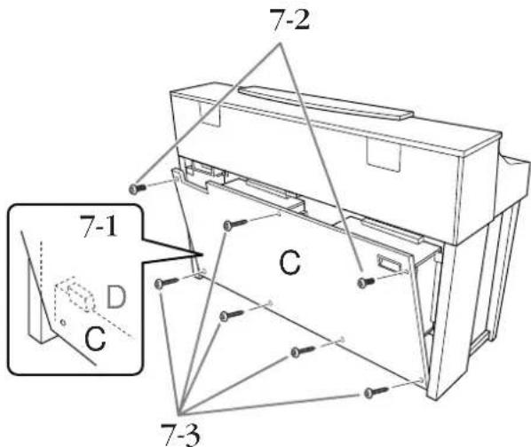 YAMAHA Clavinova CLP-380 - Attach C. - 1