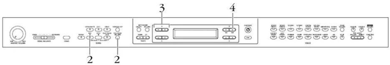 YAMAHA Clavinova CLP-380 - Loading the Internet Setting Files - 1