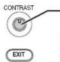 YAMAHA Clavinova CLP-380 - Adjusting the display contrast - 2