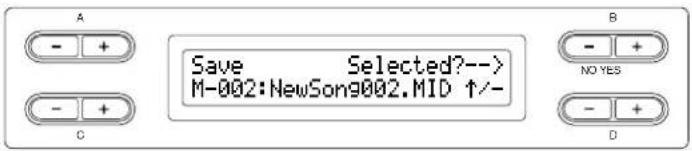 YAMAHA Clavinova CLP-380 - Access the File/Song Setting menu. - 1