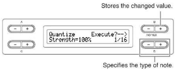 YAMAHA Clavinova CLP-380 - [Quantize] - 1