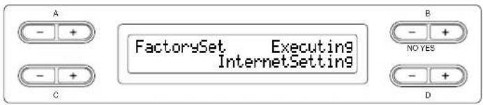 YAMAHA Clavinova CLP-380 - Restoring the Internet Settings to Normal (Default) Settings - 1