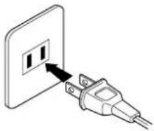 YAMAHA Clavinova CLP-F01 - Connect the power cord. - 2