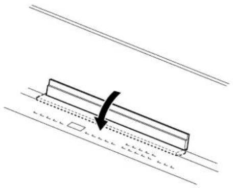 YAMAHA Clavinova CLP-F01 - To position the music rest for use: - 1