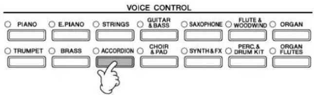 YAMAHA Clavinova CVP-405 - Playing Different Voices with the Left and Right Hands (Right 1 and Left Parts) - 2