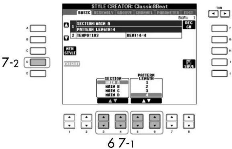YAMAHA Clavinova CVP-405 - When using realtime recording based on the internal Styles: - 2