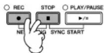YAMAHA Clavinova CVP-405 - Basic Operations for Step Recording - 1