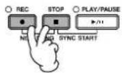 YAMAHA Clavinova CVP-405 - Recording Your Performance - 1