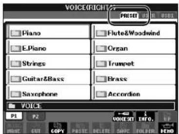 YAMAHA Clavinova CVP-405 - Preset - 1
