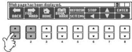 YAMAHA Clavinova CVP-405 - Return to the Previous Web Page - 1
