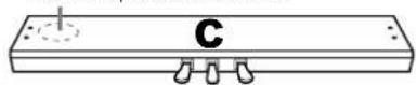 YAMAHA Clavinova CVP-405 - CAUTION - 4
