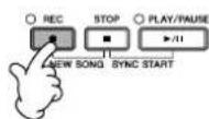 YAMAHA Clavinova CVP-405 - Recording Your Performance - 2