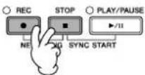 YAMAHA Clavinova CVP-405 - SONG[STOP] buttons simultaneously. - 1
