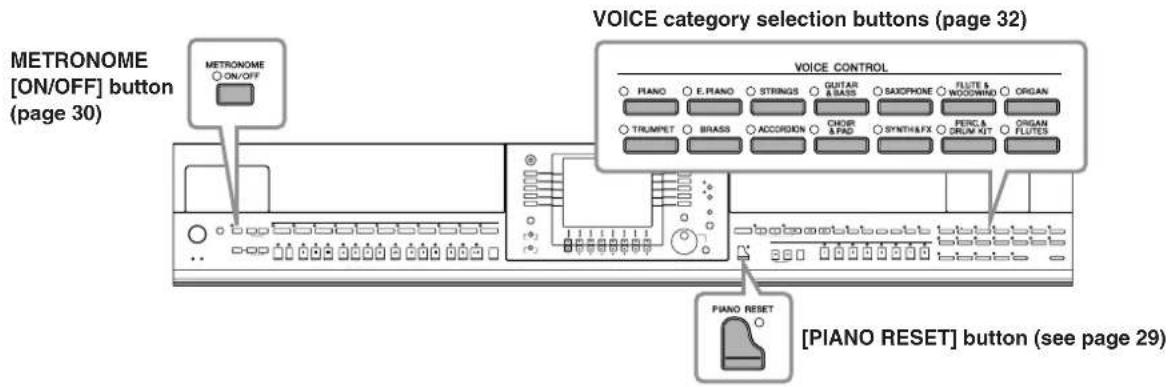 YAMAHA Clavinova CVP-405 - Playing Voices - 1