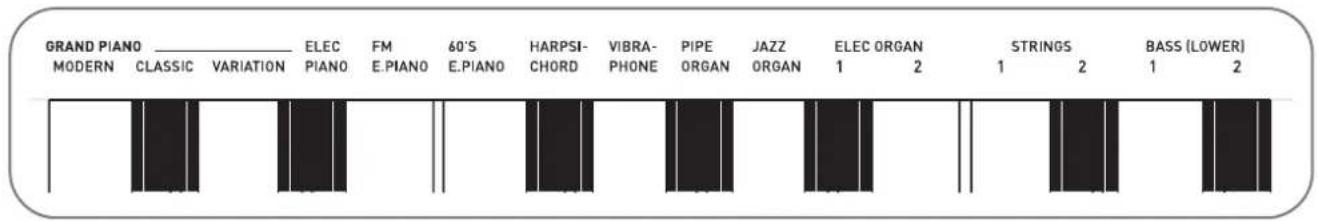 CASIO Privia PX-130 - Selecting and Playing a Tone - 1