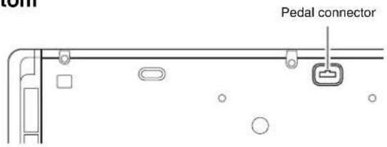 CASIO Privia PX-130 - Pedal Connector - 1