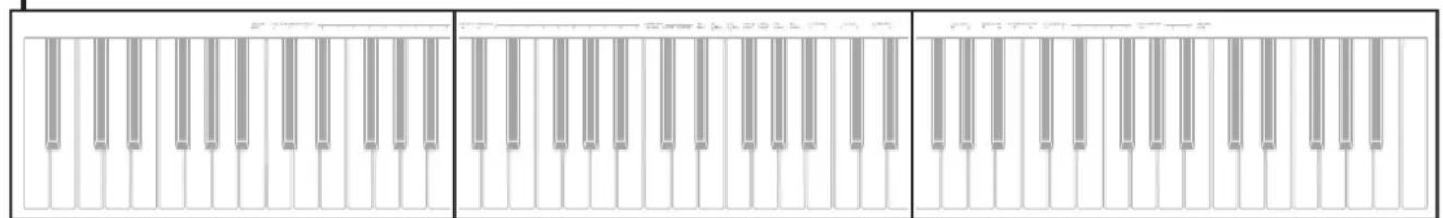 CASIO Privia PX-130 - Keyboard Keys Used for Configuring Settings - 2