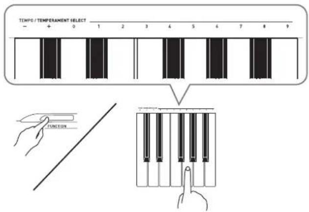CASIO Privia PX-130 - Using the Metronome - 2