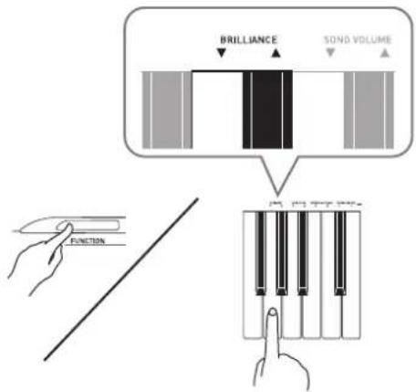BRILLIANCE SONG VOLUME FUNCTION