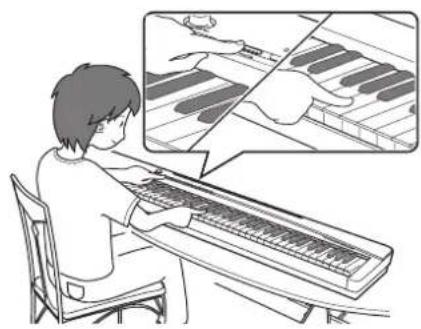 CASIO Privia PX-135 - Bouton de fonction (FUNCTION) - 1