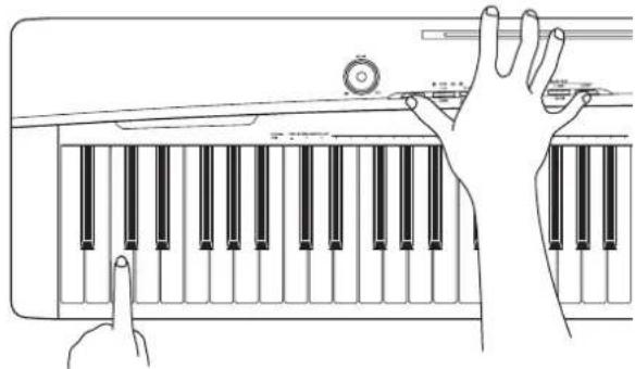 CASIO Privia PX-135 - Changement des octaves des claviers pour l'interprétation à quatre mains - 1