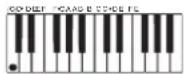 CASIO Privia PX-100 - Types d'accords - 1