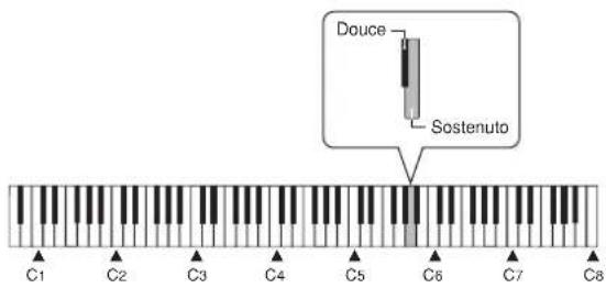 CASIO Privia PX-100 - Sélection de la fonction de la pédale - 1