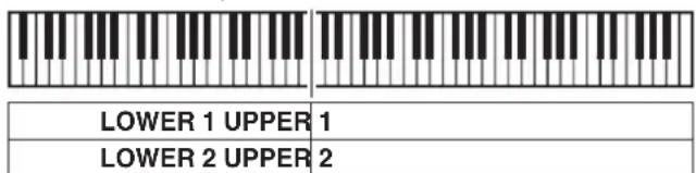 LOWER 1 UPPER 1 LOWER 2 UPPER 2