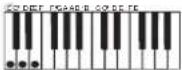 CASIO Privia PX-300 - Types d'accords - 3