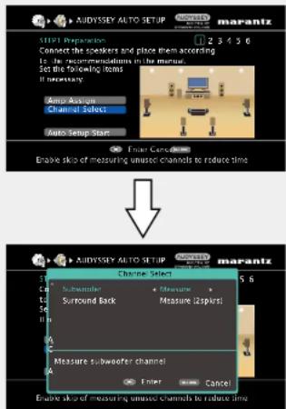 MARANTZ SR6006 - "Channel Select" instellen - 1