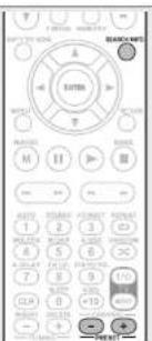 MARANTZ SR6005 - Press SEARCH/INFO to select "TP SEARCH". - 2