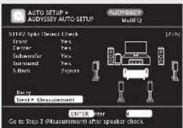 MARANTZ SR6005 - Select "Measure" and then press ENTER. - 1