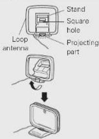 MARANTZ SR6005 - □AM loop antenna assembly - 1