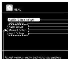 MARANTZ SR6005 - Menu map - 1