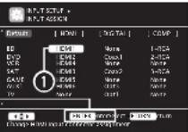 MARANTZ SR6005 - Examples of menu and front display - 3