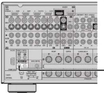 DENON AVR-4308CI - RS-232C connector - 2