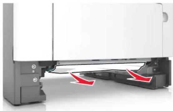 LEXMARK MX611dhe - [x]-page jam, open tray [x]. [24y.xx] - 2