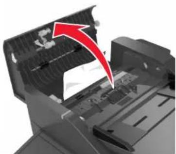 LEXMARK MX611dhe - [x]-page jam, open automatic feeder top cover. [28y.xx] - 1