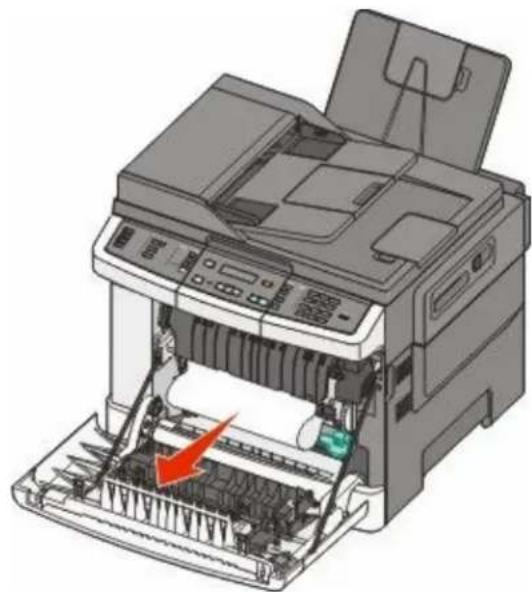 LEXMARK X544dn - paper jam - 3