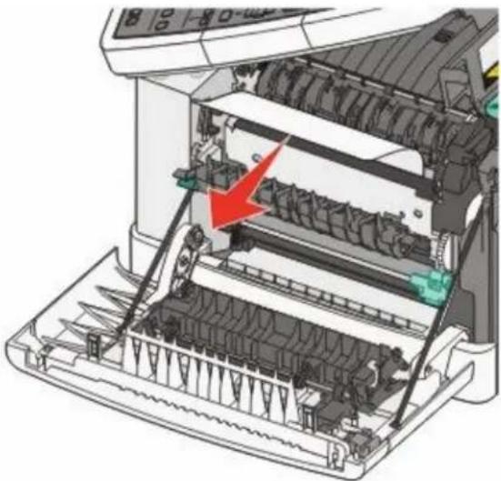 LEXMARK X544dn - paper jam - 4