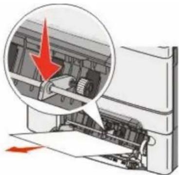 LEXMARK X544dn - paper jam - 1