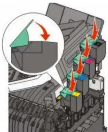 LEXMARK X544dn - Replacing a black imaging kit - 16