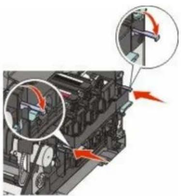 LEXMARK X544dn - Replacing a developer unit - 13
