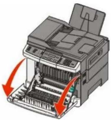 LEXMARK X544dn - Replacing a black and color imaging kit - 2